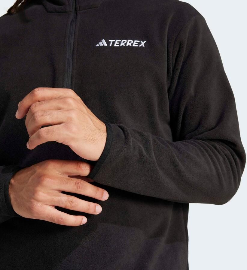 Adidas Multi Essentials Fleece Jack met Halflange Rits - Foto 9