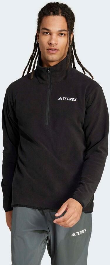 Adidas Multi Essentials Fleece Jack met Halflange Rits - Foto 17