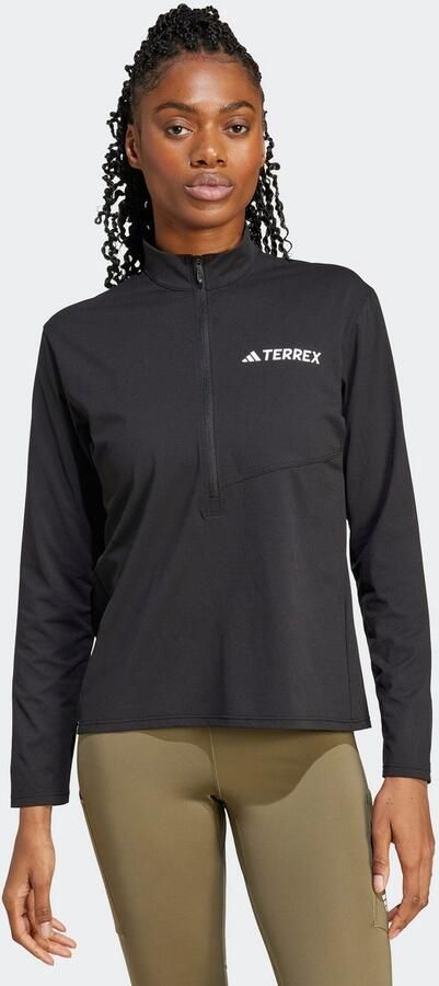 Adidas Terrex Multi Climacool Longsleeve met Halflange Rits - Foto 4