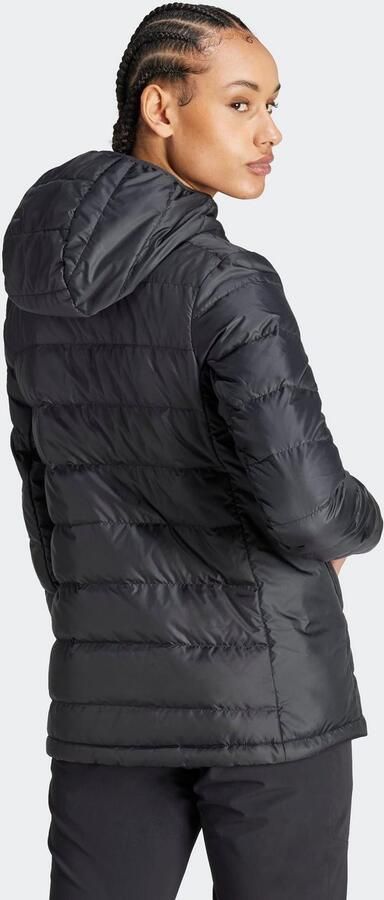 Adidas Terrex Multi Light Donsjack met Capuchon Zwart- Dames Zwart - Foto 6