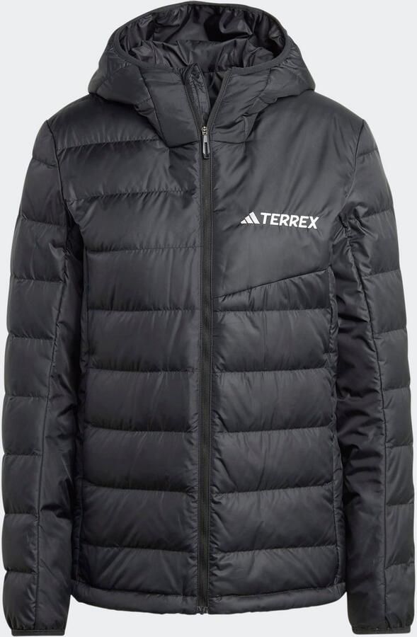 Adidas Terrex Multi Light Donsjack met Capuchon Zwart- Dames Zwart - Foto 3