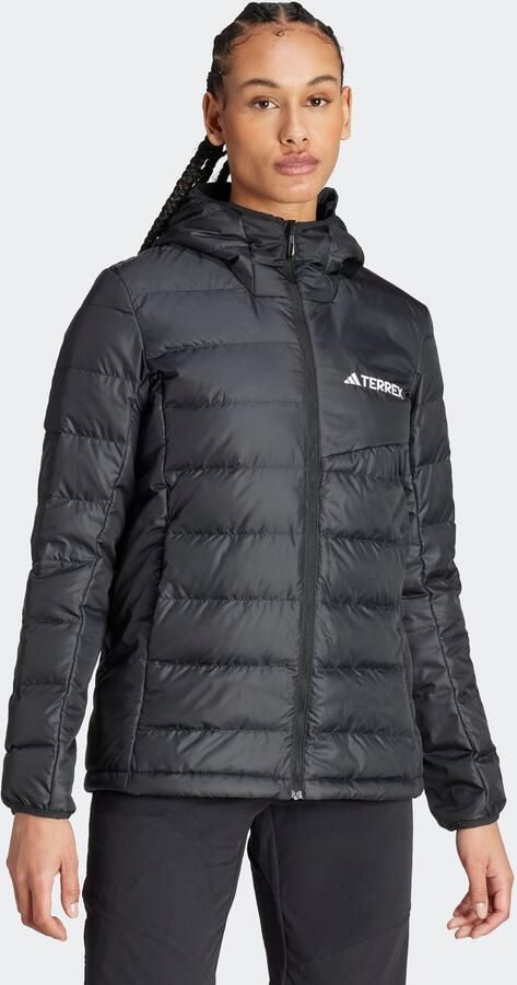 Adidas Terrex Multi Light Donsjack met Capuchon Zwart- Dames Zwart - Foto 4