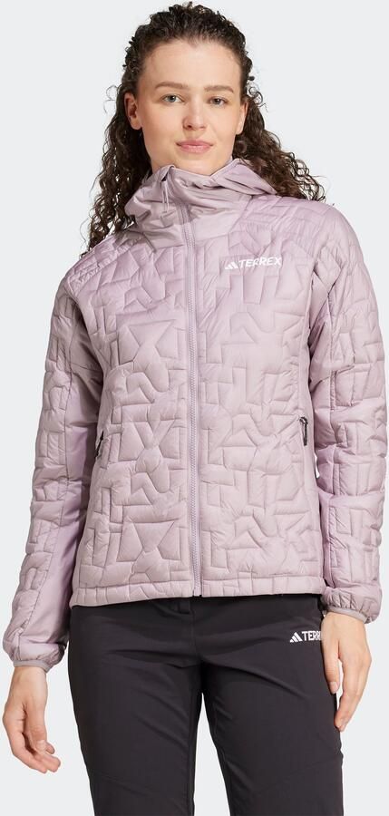 Adidas Terrex Xperior PrimaLoft Loose Fill Insulated Capuchonjack Paars- Dames Paars - Foto 8