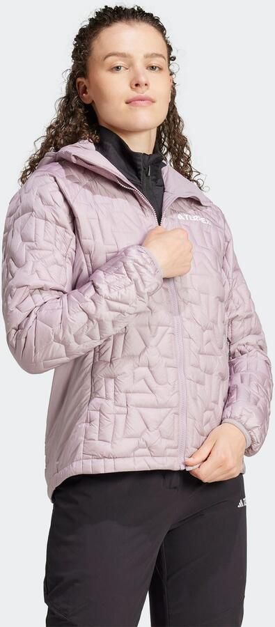 Adidas Terrex Xperior PrimaLoft Loose Fill Insulated Capuchonjack Paars- Dames Paars - Foto 7