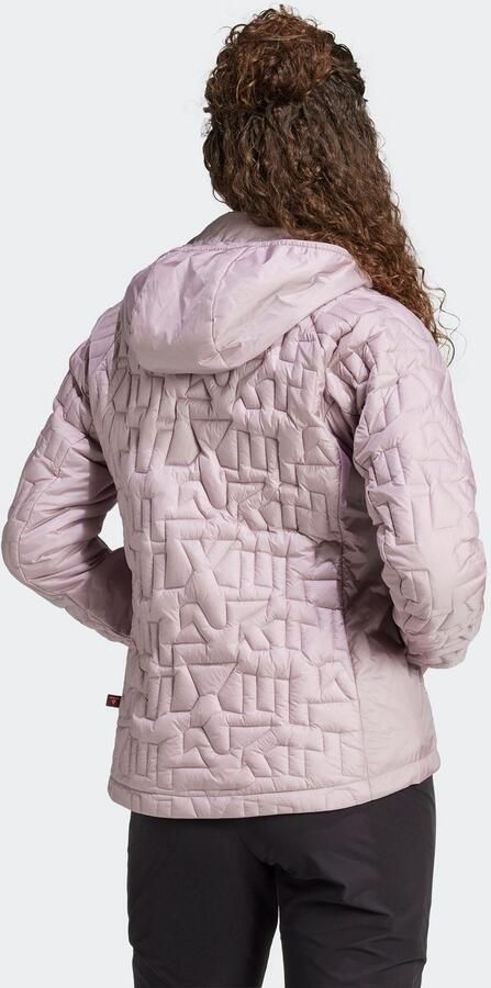 Adidas Terrex Xperior PrimaLoft Loose Fill Insulated Capuchonjack Paars- Dames Paars - Foto 5