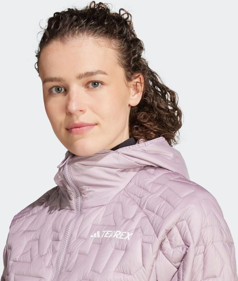 Adidas Terrex Xperior PrimaLoft Loose Fill Insulated Capuchonjack Paars- Dames Paars