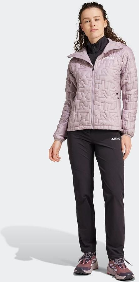 Adidas Terrex Xperior PrimaLoft Loose Fill Insulated Capuchonjack Paars- Dames Paars - Foto 6