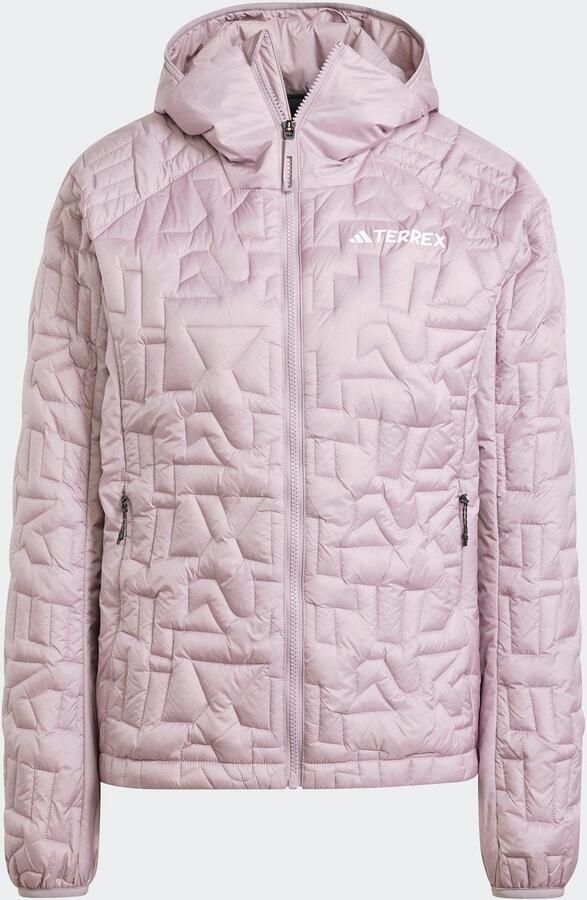 Adidas Terrex Xperior PrimaLoft Loose Fill Insulated Capuchonjack Paars- Dames Paars - Foto 3