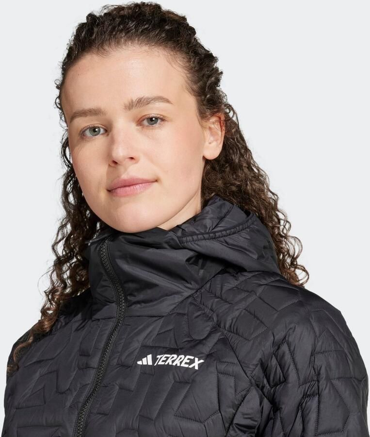 Adidas Terrex Xperior PrimaLoft Loose Fill Insulated Capuchonjack Zwart- Dames Zwart - Foto 6