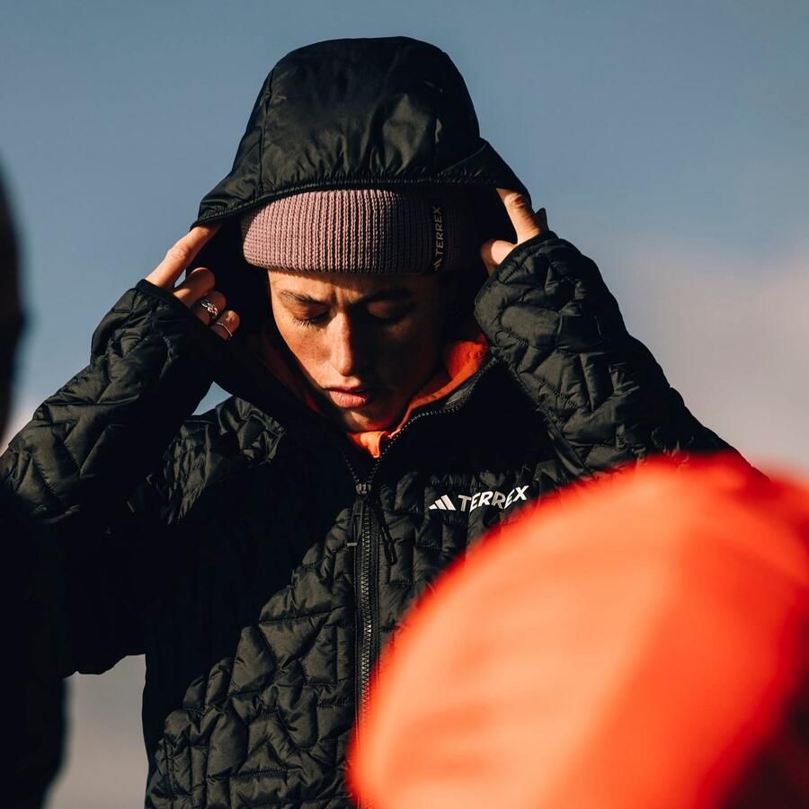 Adidas Terrex Xperior PrimaLoft Loose Fill Insulated Capuchonjack Zwart- Dames Zwart - Foto 3