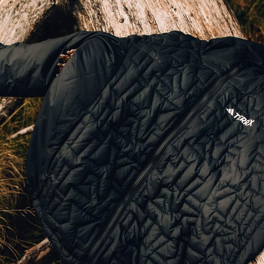 Adidas Terrex Xperior PrimaLoft Loose Fill Insulated Capuchonjack Zwart- Dames Zwart - Foto 5