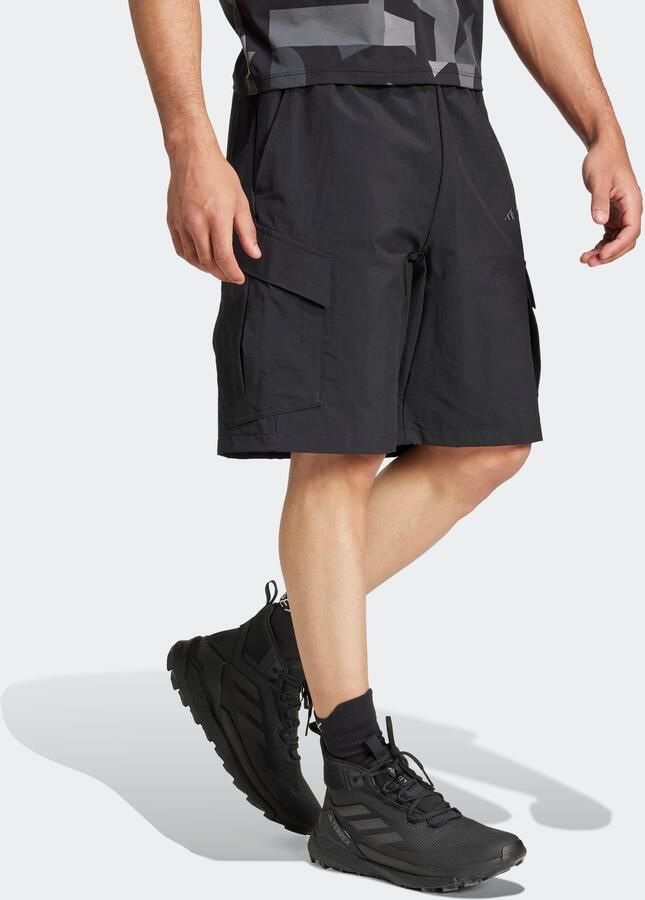 Adidas Terrex Xploric Cargo Short Zwart- Heren Zwart - Foto 8