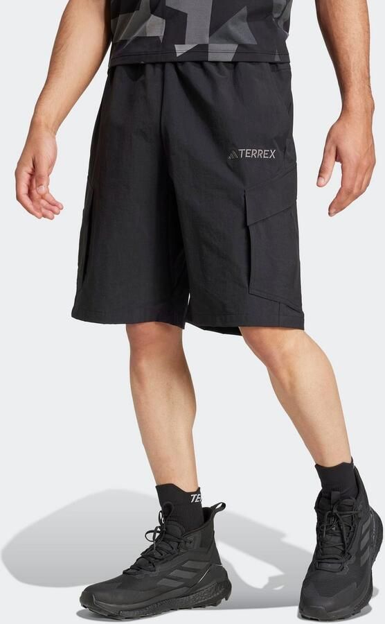 Adidas Terrex Xploric Cargo Short Zwart- Heren Zwart - Foto 5