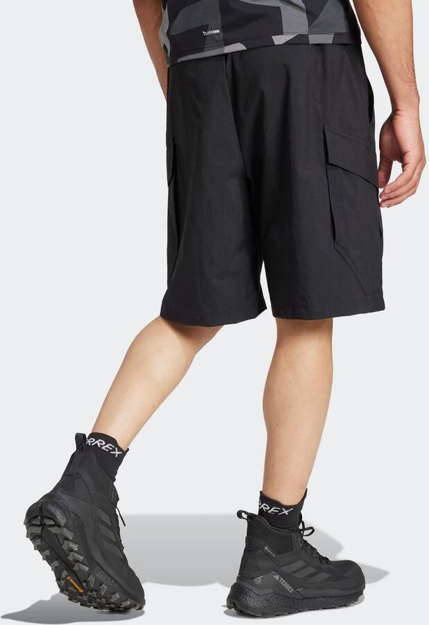 Adidas Terrex Xploric Cargo Short Zwart- Heren Zwart - Foto 3