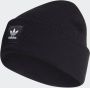 Adidas Originals adicolor Cuffed Beanie unisex Mutsen zwart Maat ONE SIZE Accessoires - Thumbnail 1