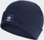 Adidas Originals AC Cuff Knit Mutsen in blauw formaten: ONE SIZE - Thumbnail 1