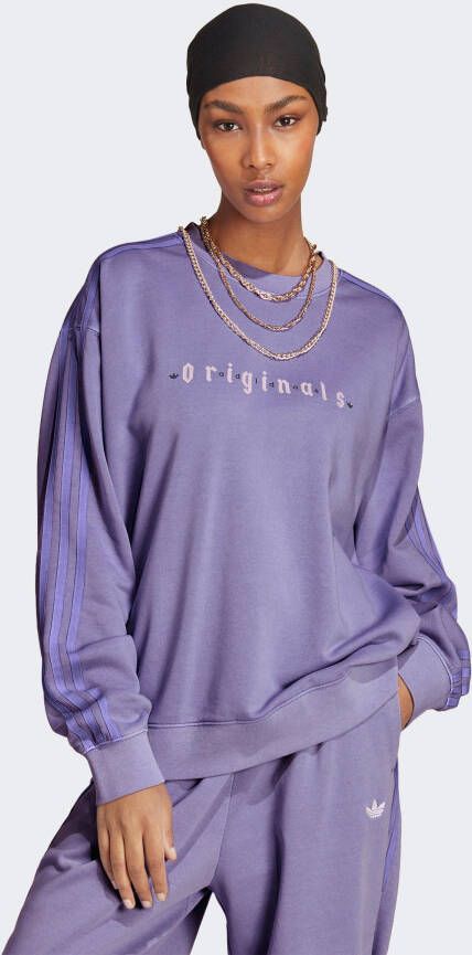 Adidas Originals Sweatshirt met logo Purple Dames
