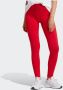 Adidas Originals Rode leggings met Trefoil-logo Red Dames - Thumbnail 2