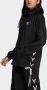 Adidas Zwarte Sweatshirt met Ritssluiting en Turtleneck Black Dames - Thumbnail 1