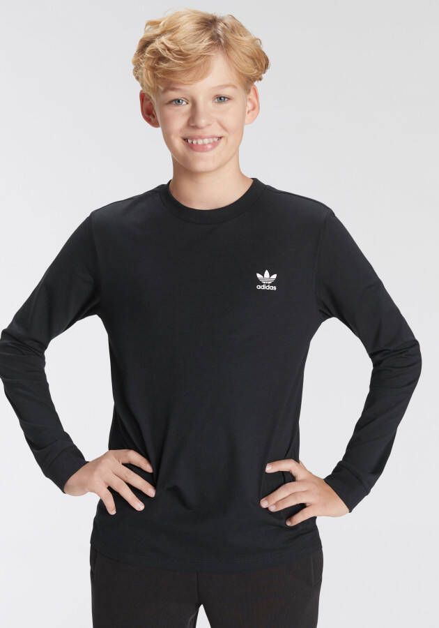 Adidas Originals longsleeve zwart T-shirt Katoen Ronde hals 152