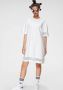Adidas Witte Tee Jurk met Logo Detail White Dames - Thumbnail 1
