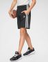 Adidas Originals Zwarte sportieve shorts met Trefoil-logo en 3 strepen Black - Thumbnail 2