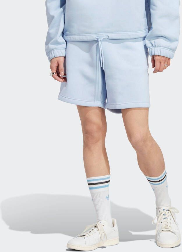 Adidas Originals Essentials Fleece Shorts Sportshorts Kleding blue dawn maat: XXL beschikbare maaten:XXL