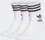 Adidas Originals Adicolor Crew Sokken (3 Pack) Lang Kleding white black maat: 35-38 beschikbare maaten:39-42 43-46 35-38 43-45 40-42 - Thumbnail 10