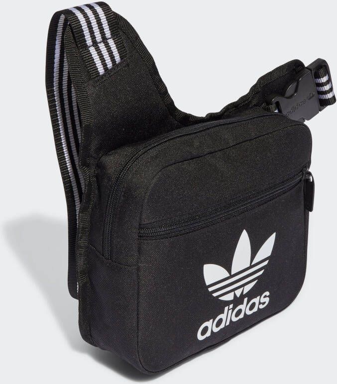 Adidas Originals Schoudertas met logo Black Unisex