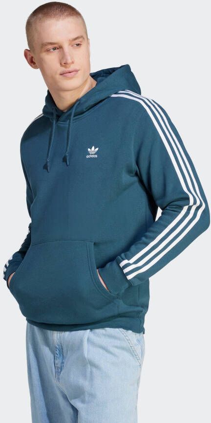 Adidas Originals Adicolor 3-stripes Hoodie Hoodies Heren arctic night maat: XL beschikbare maaten:S M XL
