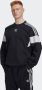 Adidas Originals Zwarte Crewneck Sweatshirt met Logo Borduursel Black Heren - Thumbnail 1