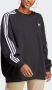 Adidas Klassieke Oversized Crewneck Sweatshirt Zwart Black Dames - Thumbnail 1