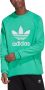 Adidas Groen Wit Lichtgewicht Crewneck Sweatshirt Green Heren - Thumbnail 2