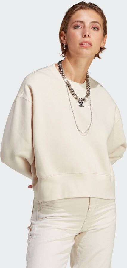Adidas Originals Essentials Sweatshirt Truien Kleding wonder white maat: XS beschikbare maaten:XS L