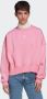 Adidas Bliss Pink Cropped Crewneck Sweatshirt Pink Dames - Thumbnail 1