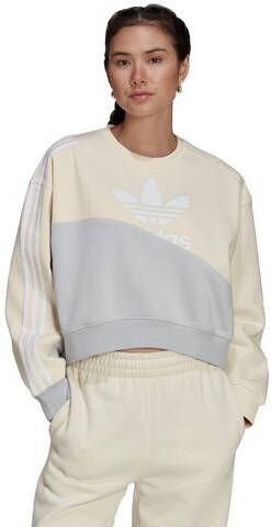 Adidas Originals Adicolor Bold Fleece Sweatshirt Sweaters Kleding wonder white maat: XS beschikbare maaten:XS