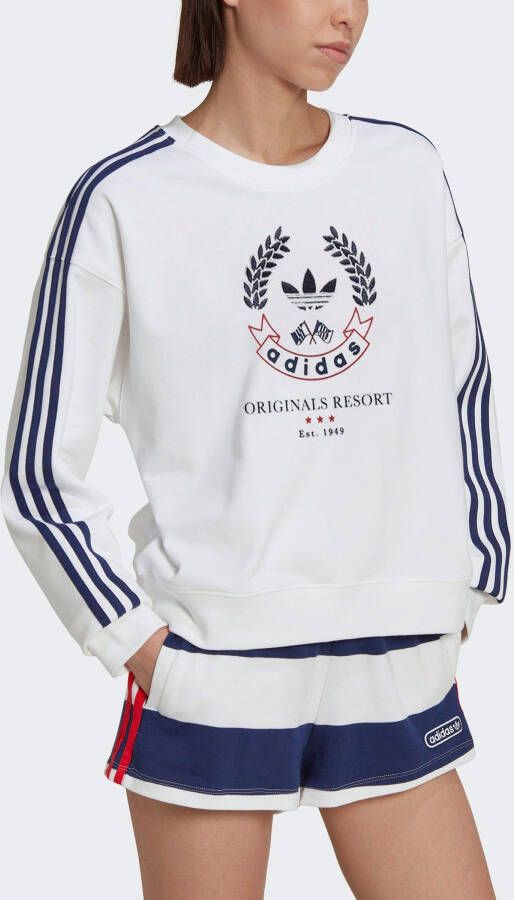 Adidas Originals Oversized sweatshirt met labeldetails