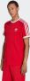 Adidas Originals T-shirt met labelstitching en ronde hals - Thumbnail 1