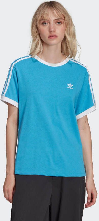 Adidas Originals T-shirt met logostrepen model '3 STRIPES TEE'
