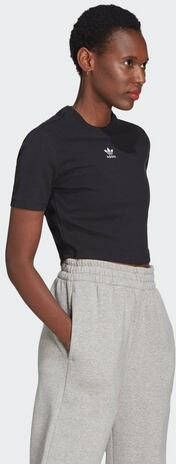 Adidas Originals T shirt ADICOLOR ESSENTIALS RIB CROPPED