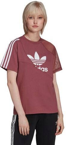 Adidas Originals Tee T-shirts Kleding quiet crimson maat: XS beschikbare maaten:XS