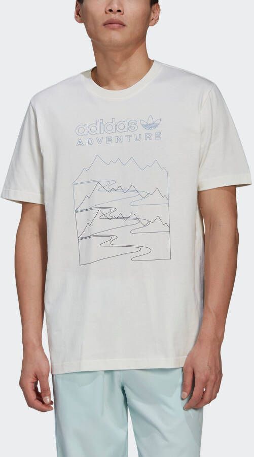 Adidas Originals T-shirt ADIDAS ADVENTURE MOUNTAIN FRONT