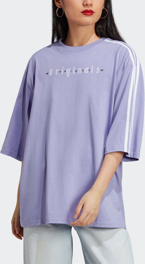 Adidas Originals Gothcore T-shirt T-shirts Kleding light purple maat: XS beschikbare maaten:XS