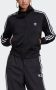 Adidas Originals Zwarte zip-sweatshirt met logo borduursel Black Dames - Thumbnail 1