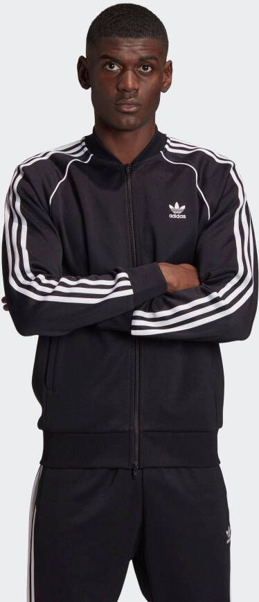 Adidas Originals Adicolor Superstar Trainingsjack Trainingsjassen Kleding black white maat: XXL beschikbare maaten:XS S M L XL XXL
