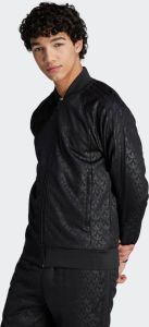 Adidas Originals Zwarte Sweaters met Monogram Print Zwart Heren