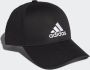 Adidas Klassieke Baseballpet Twill Katoen Unisex Black Unisex - Thumbnail 3