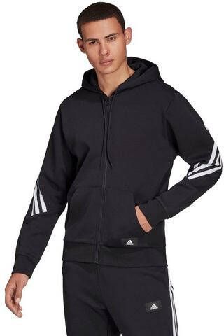 Adidas Performance Capuchonsweatvest ADIDAS SPORTSWEAR FUTURE ICONS 3 STREPEN CAPUCHONJACK