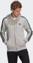 Adidas Performance Capuchonsweatvest ESSENTIALS FRENCH TERRY 3 STRIPES CAPUCHONJACK - Thumbnail 1