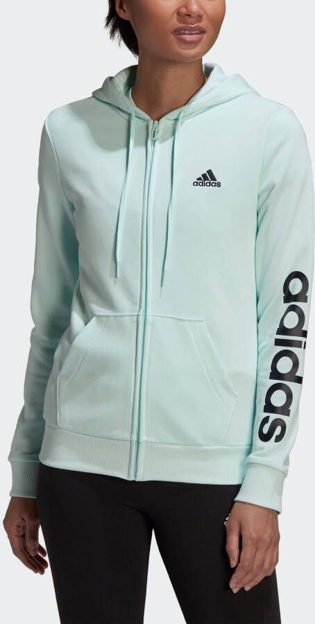 Adidas Performance Capuchonsweatvest ESSENTIALS LOGO CAPUCHONJACK